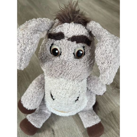 DreamWorks Shrek Plush Talking Donkey TOY PLUSH ANIMATED STUFFED TOY - Picture 2 of 3